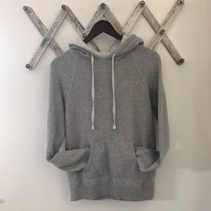 Aerie Gray Hoodie Sweatshirt